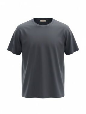 Sunspel Men's Classic Crew Neck T-Shirt Navy Blue Size M Made In Portugal